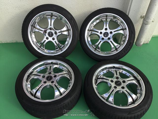 ホイール・タイヤ・17インチ中古プレシャス タイヤ4本×6部溝 J63・ご 