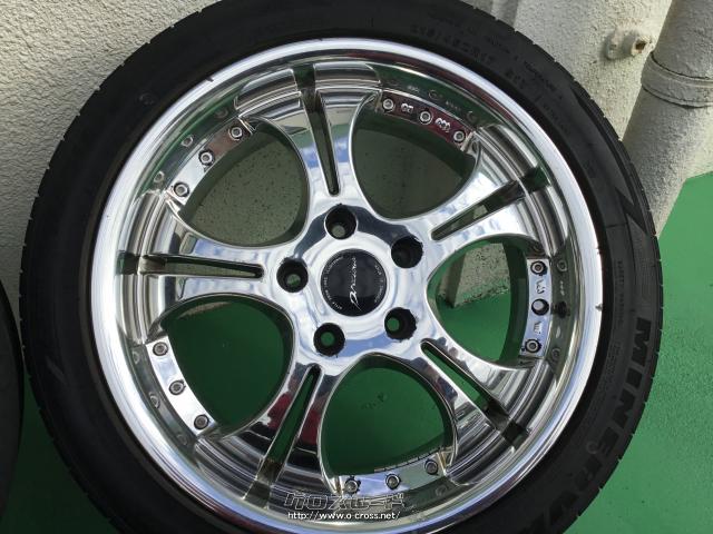 ホイール・タイヤ・17インチ中古プレシャス タイヤ4本×6部溝 J63・ご 