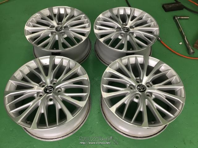 しししトヨタ カムリ純正18インチホイール4本セット ホイール・18インチ70系カムリ純正アルミ4本Set J38・ご成約・ホイール