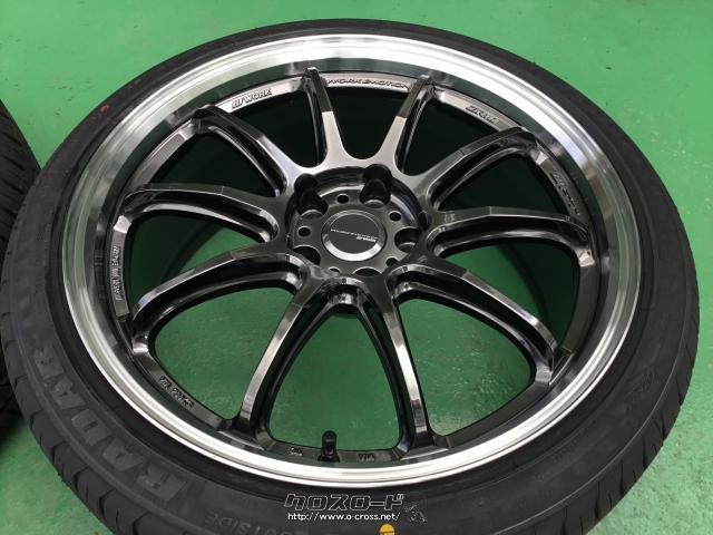 ホイール・タイヤ・19インチ新品WORKエモーションZR10 4本×新品タイヤ