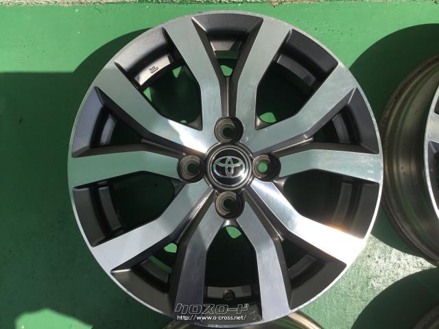 【中古】トヨタ ルーミー タイヤホイール ホイール・15インチ中古トヨタルーミー純正 4枚set J42・ご成約