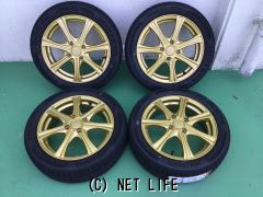ホイール・タイヤ 15インチ中古廃盤レオニス KH タイヤ4本×新品セット K63
