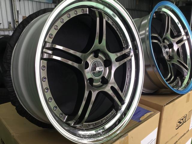 MSSR SPX 19インチ ホイールセット ガンメタリック ホイール・19インチ大人気SSRプロフェッサーSPX 4枚×新品セット・ご