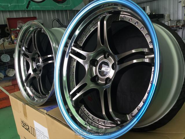 SSR sp-x 19インチ 5スポークホイール　4本セット ホイール・19インチ大人気SSRプロフェッサーSPX 4枚×新品セット・ご