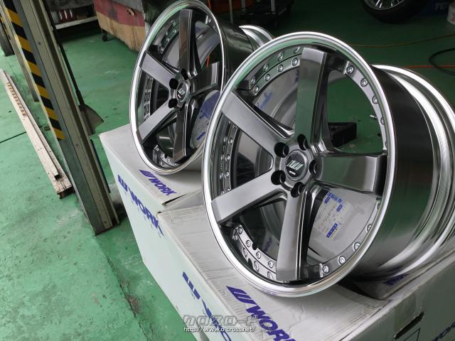 ホイール・18インチ新品WORKジーストBST2 福岡限定ホイール4枚set・ご 