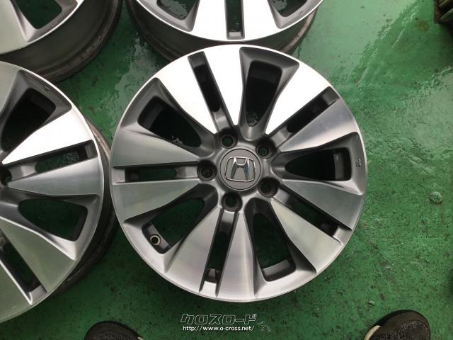 ①中古品　ホンダステップワゴン　純正アルミホイール16インチ 4本セットの2本 ①中古品 ホンダステップワゴン 純正アルミホイール16インチ 4本