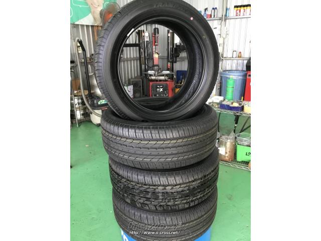 タイヤ・バリ溝イボ付きTOYOタイヤ235/50R18 4本×取り付け工賃込み・ご 