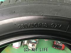 タイヤ・バリ溝イボ付きTOYOタイヤ235/50R18 4本×取り付け工賃込み・ご