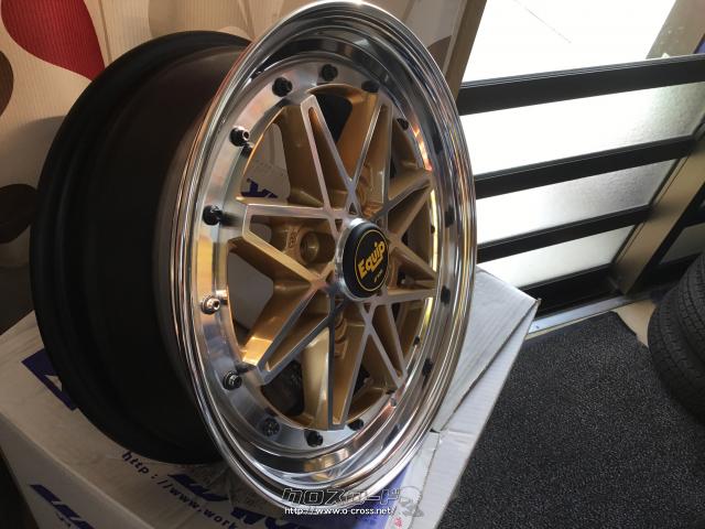 ホイール・200台限定品15インチWORKエクイップ03 4本Set・ご成約