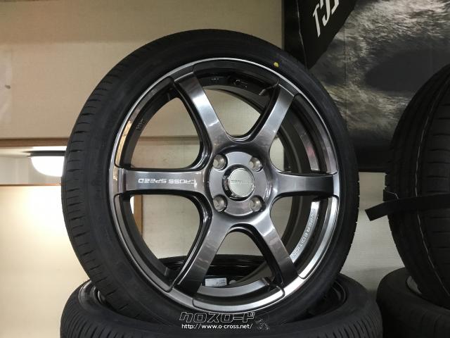 ホイール・タイヤ 16インチ新品訳ありクロススピードRS6 タイヤ4本×新品セット