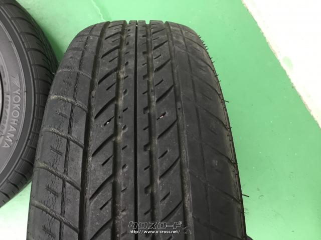 ホイール・タイヤ 13インチ中古スズキアルト純正鉄チン タイヤ4本×中古セット