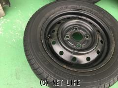 ホイール・タイヤ 13インチ中古スズキアルト純正鉄チン タイヤ4本×中古セット