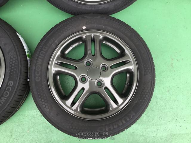 ホイール・タイヤ・14インチ中古スズキ純正 エンケイ タイヤ4本×新品