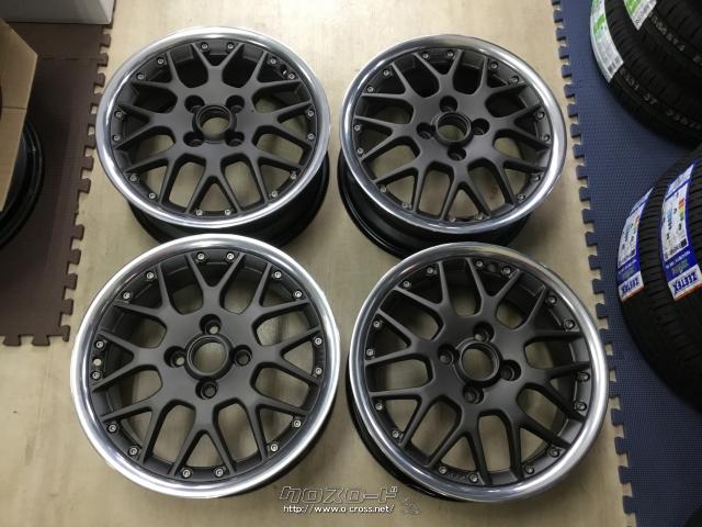 BBS 15/4H/100/6J ホイール４本 ☆フォルクスワーゲン 純正 BBS ホイール 15インチ 6J +35 100