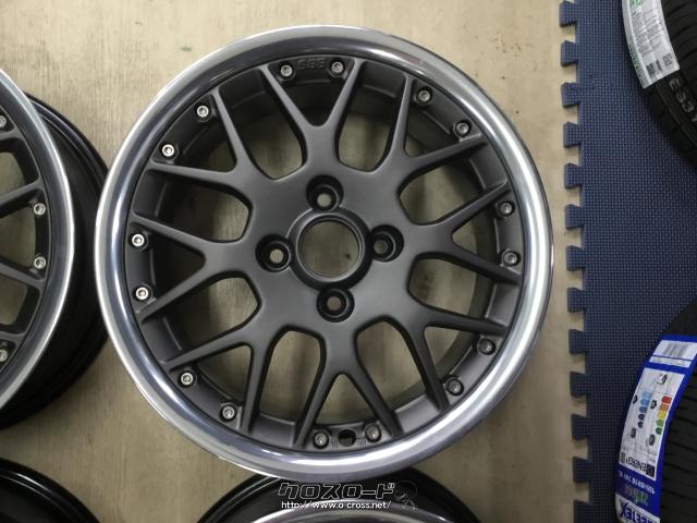 ホイール 15インチ中古フォルクスワーゲンゴルフ純正BBS ホイール4枚set J68