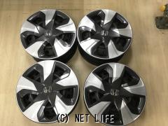 ホイール・15インチ中古フィット純正鉄チン ホイールカバーSet j34  