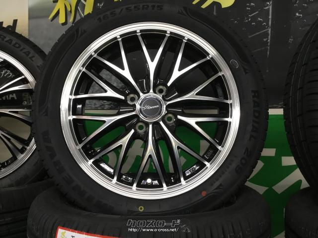 ホイール・タイヤ・15インチ新品クロノスCH-113 タイヤ4本×新品セット 