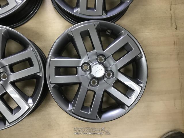 納車外しデリカミニ4WD純正15インチタイヤ&ホイール④（４／４） OPEN COUNTRY デリカミニ 4WD 純正タイヤサイズ 4本組 15インチ