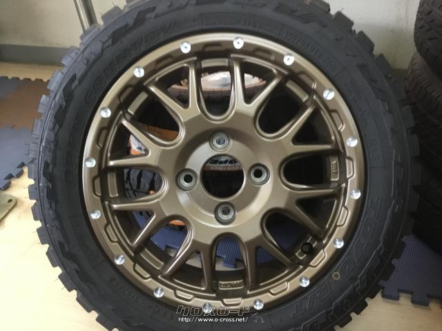 ホイール・タイヤ・14インチ新品マッドヴァンス08 4本×新品国産