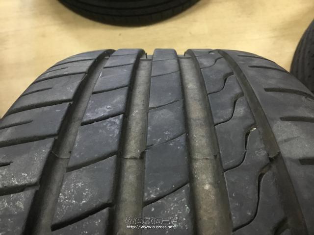 ホイール・タイヤ・17インチ中古トヨタ50カムリ純正 4本×中古7部山 j43
