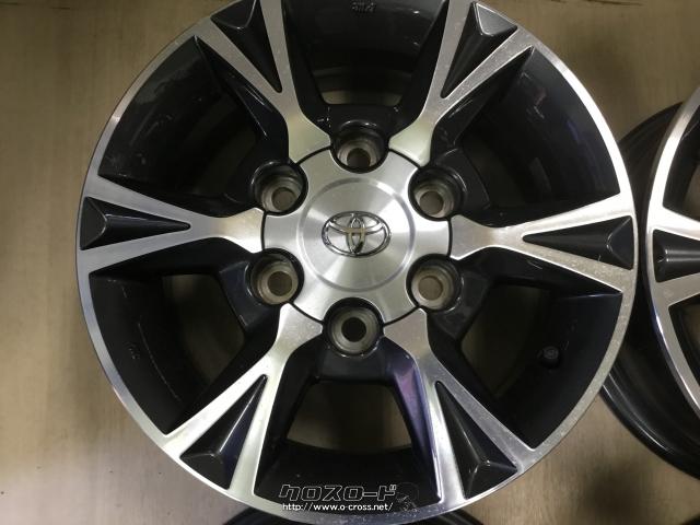 ホイール・15インチ中古トヨタ200系ハイエース純正OPアルミ 4本
