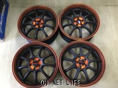 ホイール・18インチ中古レイズ フルクロス スリーカーズ 4本set j68 