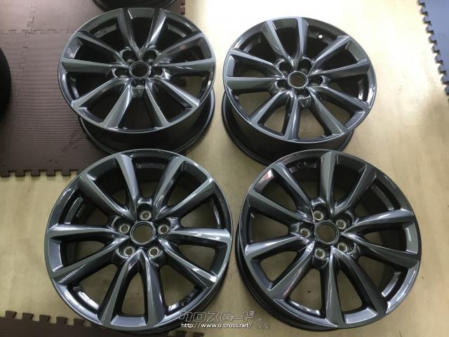 ホイール 18インチ中古新車外しマツダ Mazda3 タイヤ別途料金!