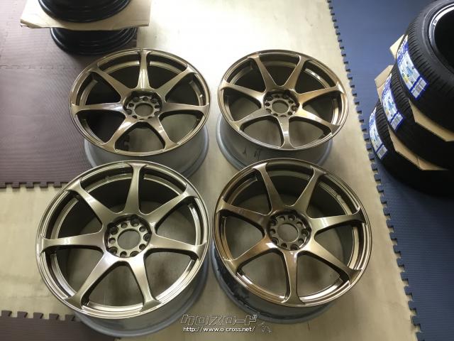 ホイール・18インチ中古CSTゼロワンハイパーリペア済み 4枚set J77・ご 
