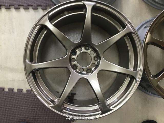 ホイール・18インチ中古CSTゼロワンハイパーリペア済み 4枚set J77・ご 