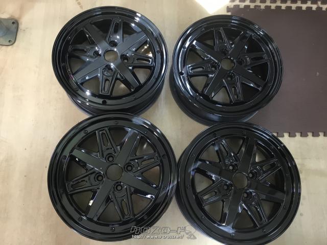 アルジェノン フェニーチェRX2 15インチPCD100 軽自動車に　旧車風 ホイール・15インチ中古アルジェノンフェニーチェRX2 リペイント