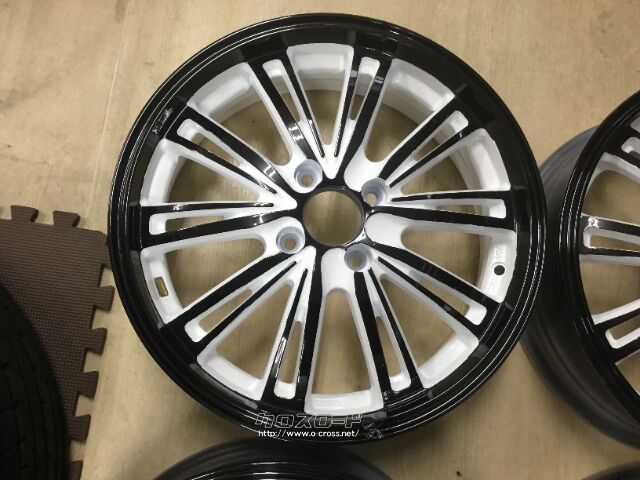 ホイール・タイヤ・16インチ中古レオニスTR タイヤ4本×新品セット K64