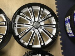 ホイール・タイヤ・16インチ中古レオニスTR タイヤ4本×新品