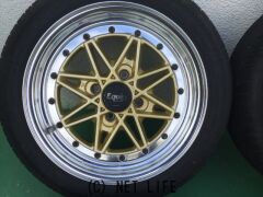 ホイール・タイヤ 14インチWORK Equip03 4本Set中古タイヤK66