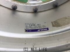 ホイール・タイヤ 14インチWORK Equip03 4本Set中古タイヤK66