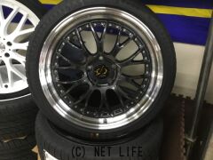 ホイール・タイヤ 19インチ新品シュティッヒメッシュNR HGM/リムP タイヤ4本×新品セット