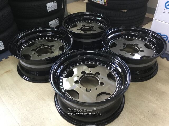 ホイール・15インチ中古ロデオドライブ4本Set J87・7.98万円・ホイール 