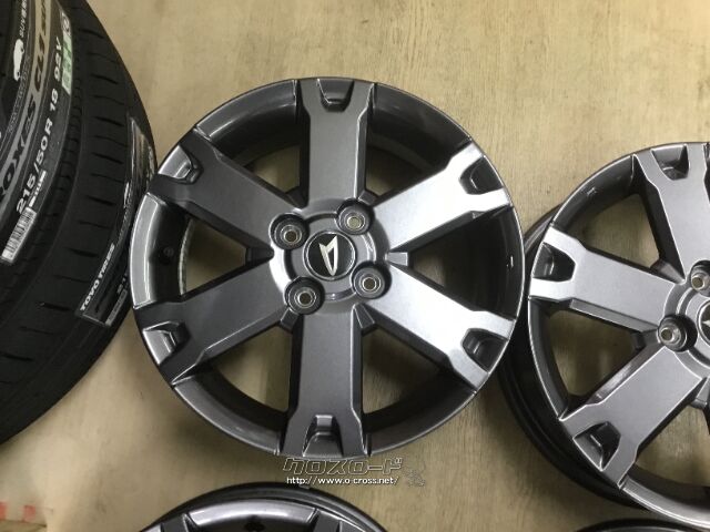 【家忠】タフト純正タイヤ【未使用】 引き取りのみでお願いします。 ホイール・15インチ中古新車外しダイハツタフト純正 ガンメタ