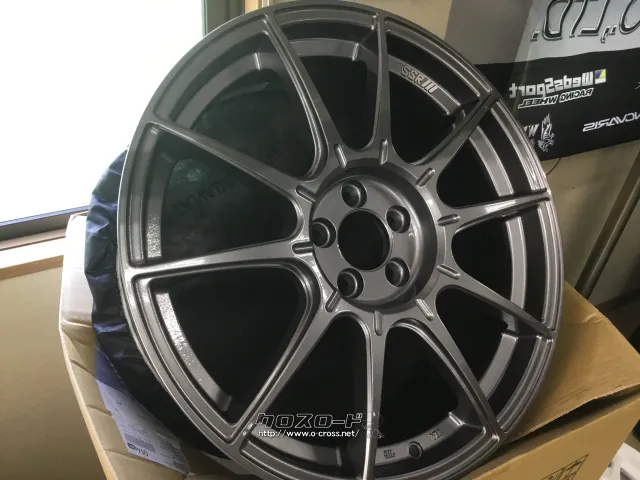 ホイール・タイヤ 18インチ新品SSR GTX01 ダークシルバー タイヤ4本×新品セット