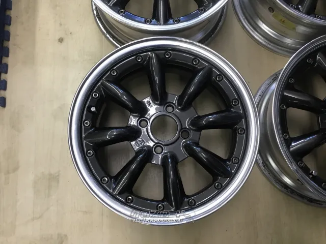 ホイール・タイヤ 15インチ中古リペア品ワタナベ RS8 タイプB タイヤ別途料金 J62