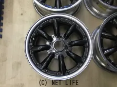 ホイール・タイヤ 15インチ中古リペア品ワタナベ RS8 タイプB タイヤ別途料金 J62