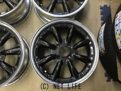 ホイール・タイヤ 15インチ中古リペア品ワタナベ　RS8　タイプB　タイヤ別途料金　J62