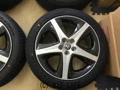ホイール・タイヤ 17インチ中古トヨタ50系プリウス純正　タイヤ４本×新品セット　J40