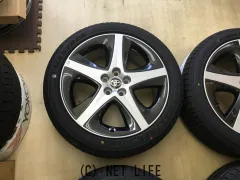 ホイール・タイヤ 17インチ中古トヨタ50系プリウス純正 タイヤ4本×新品セット J40