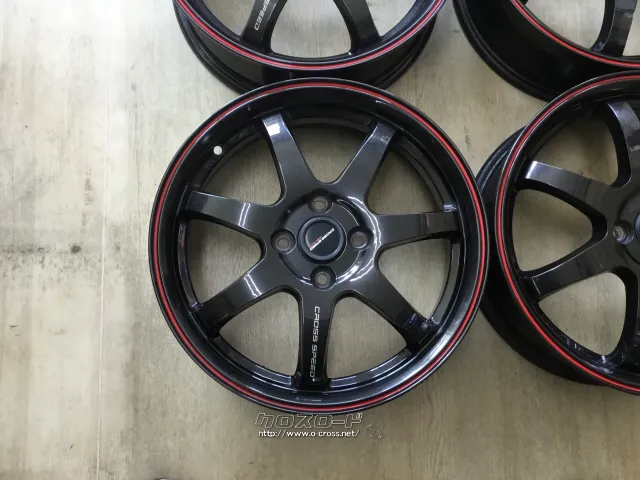 ホイール・タイヤ 16インチ中古美品クロススピードCR7タイヤ4本×新品セット K65