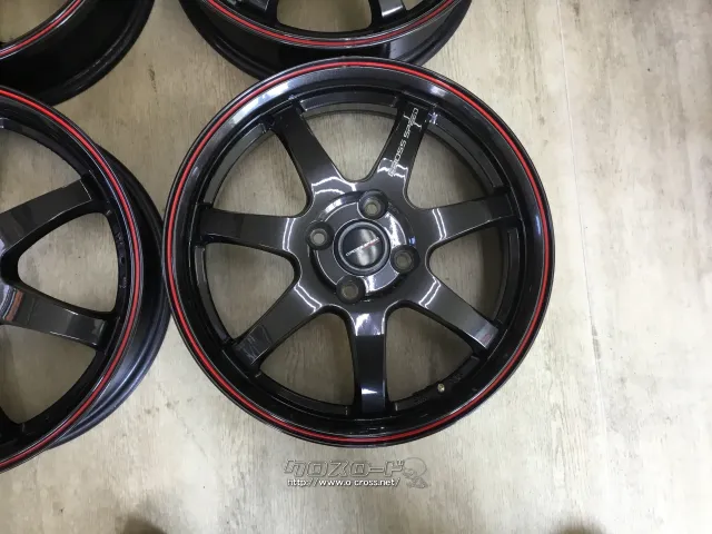 ホイール・タイヤ 16インチ中古美品クロススピードCR7タイヤ4本×新品セット K65