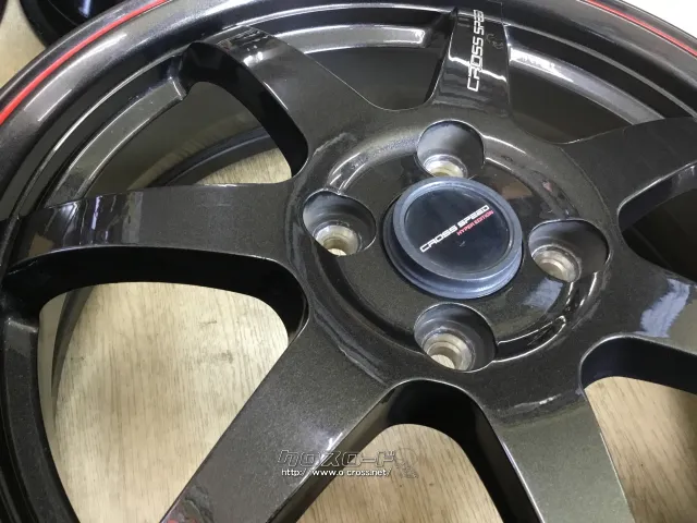 ホイール・タイヤ 16インチ中古美品クロススピードCR7タイヤ4本×新品セット K65