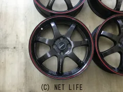 ホイール・タイヤ 16インチ中古美品クロススピードCR7タイヤ4本×新品セット K65