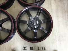 ホイール・タイヤ 16インチ中古美品クロススピードCR7タイヤ4本×新品セット　K65