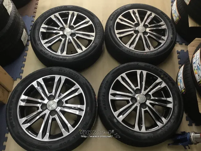 ホイール・タイヤ・15インチ中古ダイハツムーヴ純正 タイヤ4本×新品