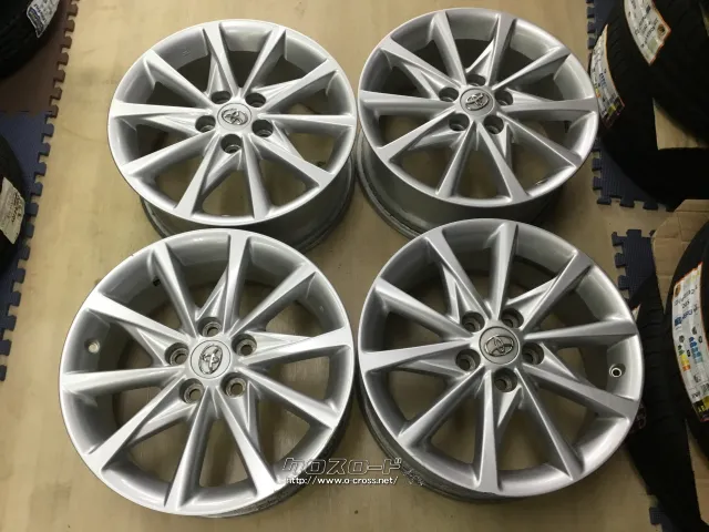 ホイール・タイヤ・17インチ中古トヨタ プリウスα純正 タイヤ4本×新品